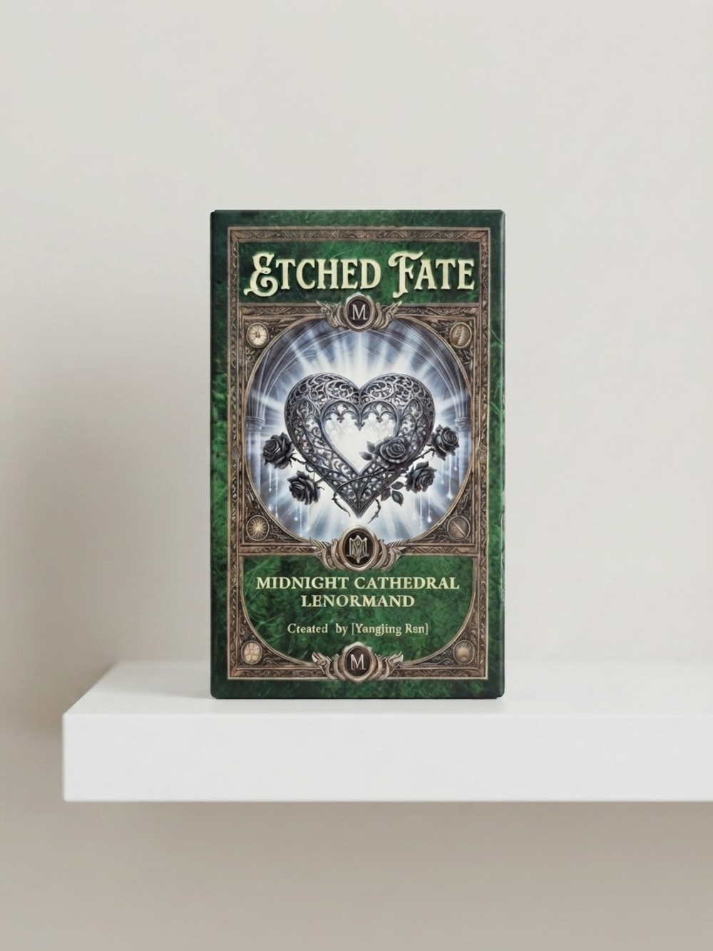 NEW Etched Fate Midnight Cathedral Lenormand Divination Cards YangJing Ren